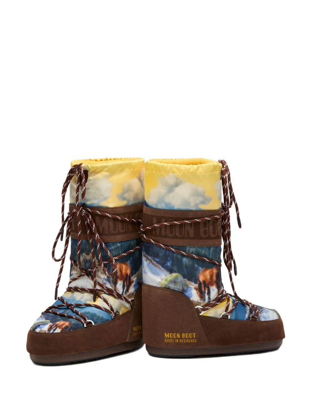 Moon Boot X Guest In Residence SHOES - Marrone | a10d8e3c899f2bb3413380fd290f27eb3ec95b71