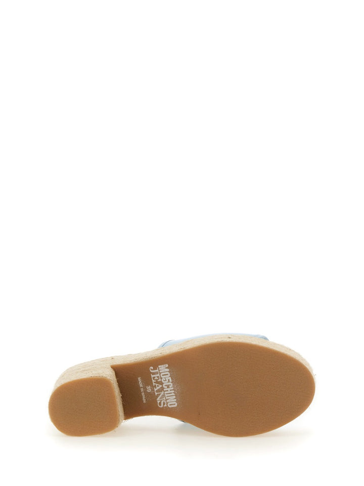 Moschino Jeans Sandali - Bianco, Azzurro | Wanan Luxury