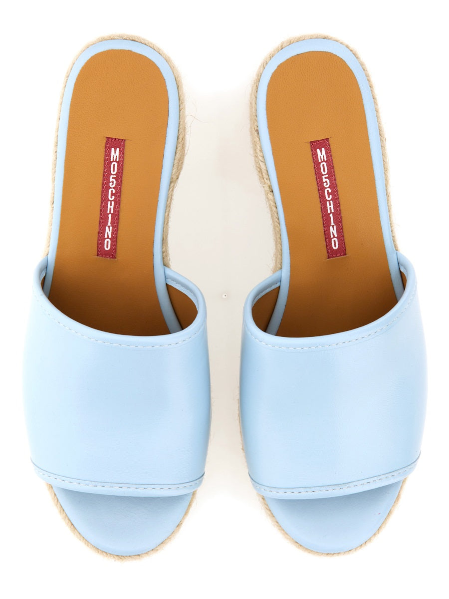 Moschino Jeans Sandali - Bianco, Azzurro | Wanan Luxury
