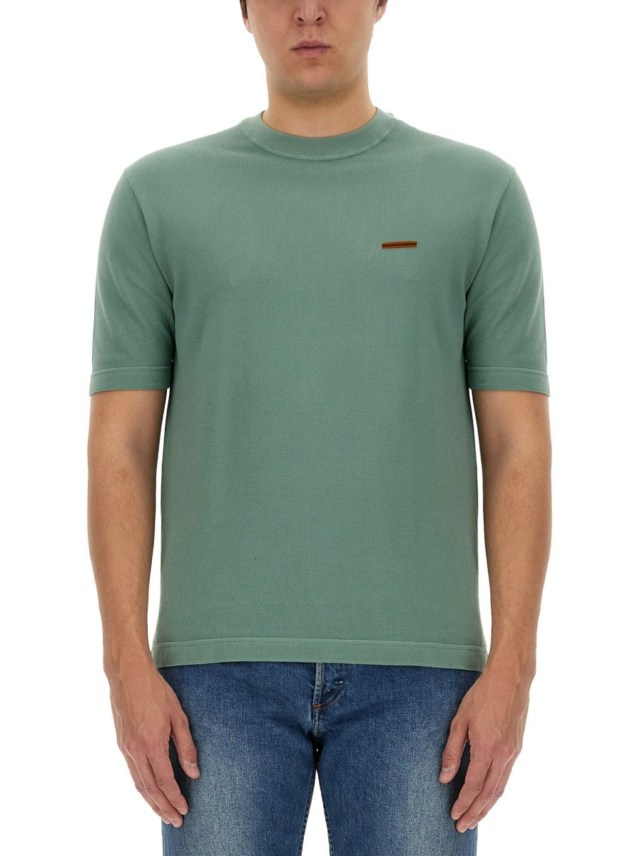 Zegna T shirt - Blu | Wanan Luxury