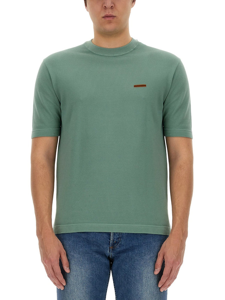 Zegna T shirt - Blu | Wanan Luxury