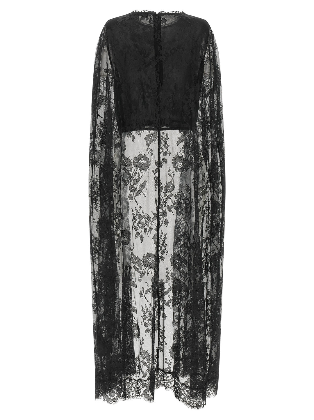 Zimmermann Valiant Lace Caped Top Abiti - Nero | a57d83b07e96c9a066bccef698efc0a078ffd925