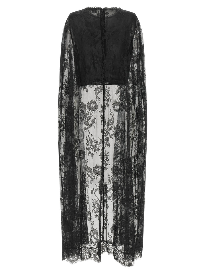 Zimmermann Valiant Lace Caped Top Abiti - Nero | a57d83b07e96c9a066bccef698efc0a078ffd925