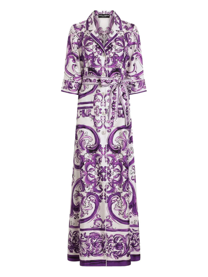Dolce & Gabbana DRESS - Pink & Purple | dc05fe72009870eb322daa89e38f8572dc6fc238