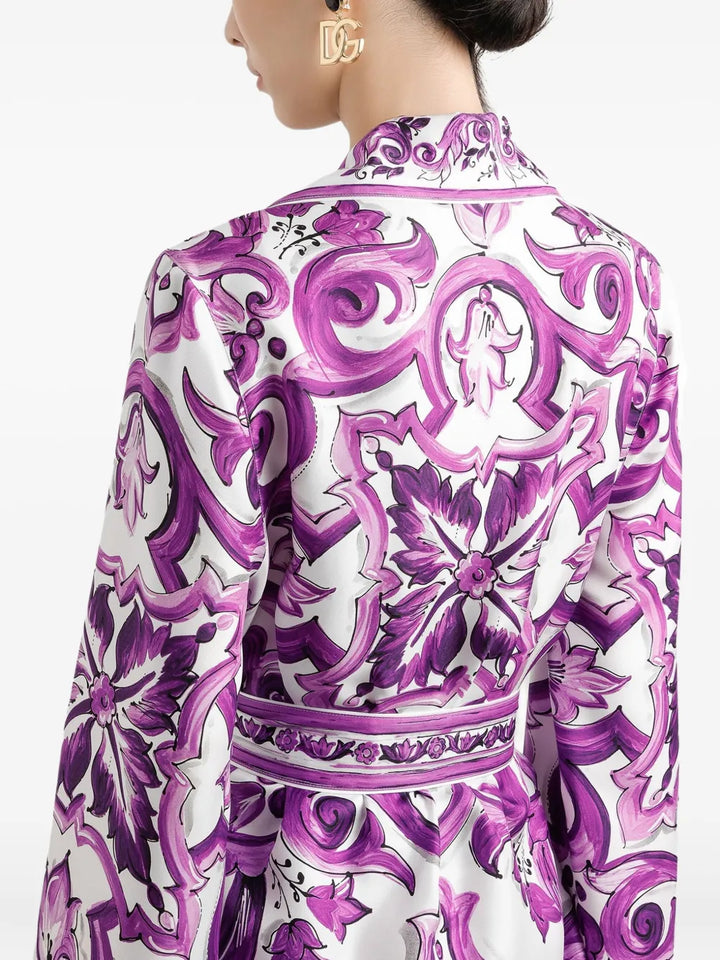 Dolce & Gabbana SHIRT - Pink & Purple | be5801c73fac189f86a499a5e711c304670af162