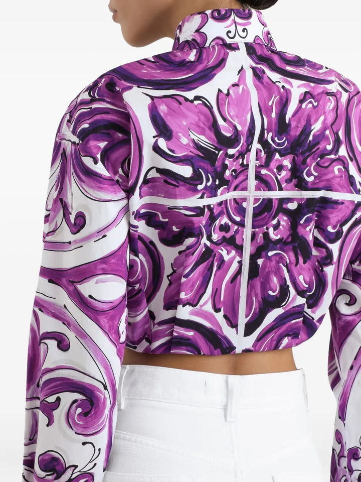 Dolce & Gabbana SHIRT - Pink & Purple | c6cd33c6c1df98181052526ce29b986928f4f622