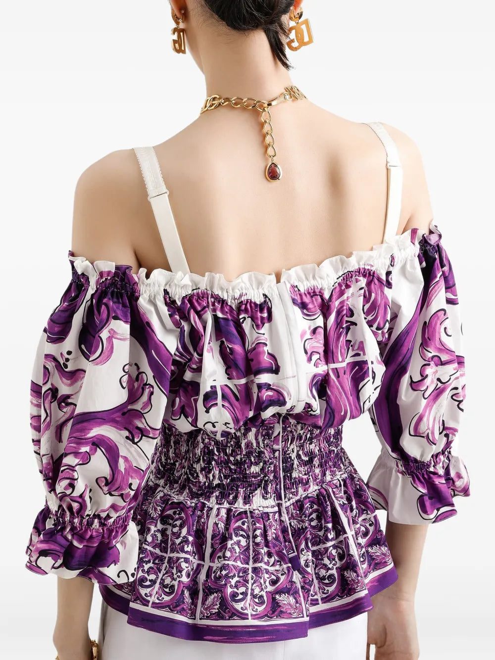 Dolce & Gabbana TOP - Pink & Purple | bb32c26d8c4a1b57a3dc9ab9db7643a4015e64a3