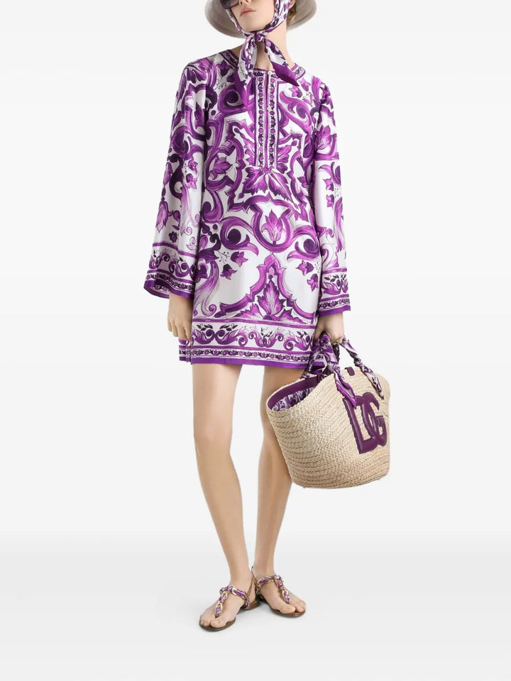 Dolce & Gabbana DRESS - Pink & Purple | 39de96d30f9ebfb05954a3b1d15b7ac09f524656