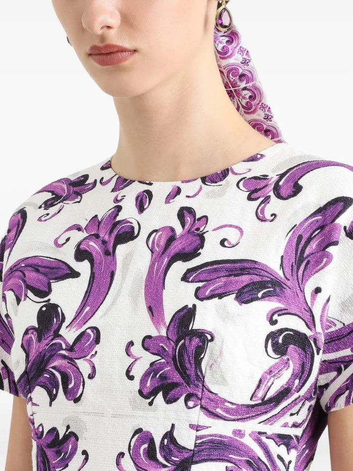 Dolce & Gabbana DRESS - Pink & Purple | c890eff44b939f1b3c33da35a78c6771ae2ba4ed