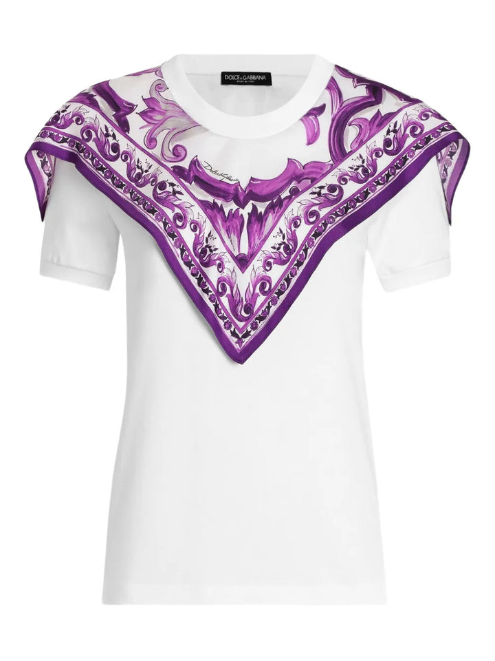 Dolce & Gabbana TSHIRT - Bianco | e004f6861304e5df76f8c1c25ec9c91b10616550