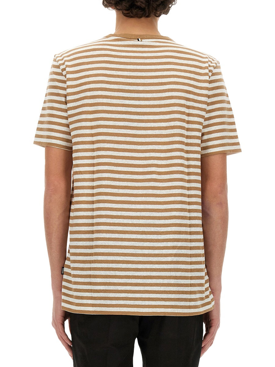 Boss T shirt - Beige | Wanan Luxury