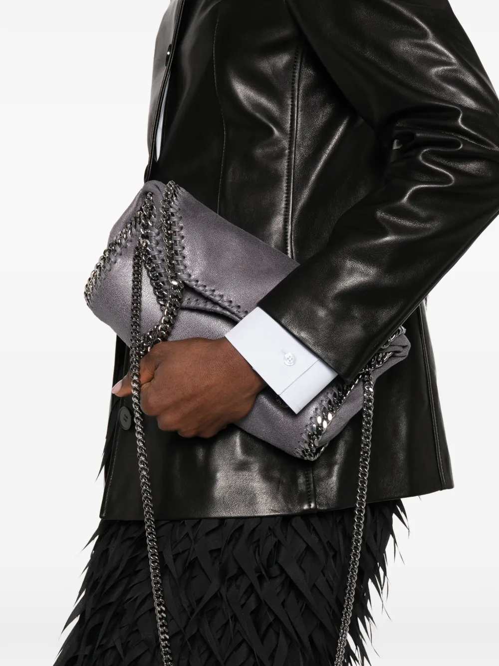 Stella Mccartney Totes - Grey | be29966feb2889cc82e40f8d9f814303903c2583