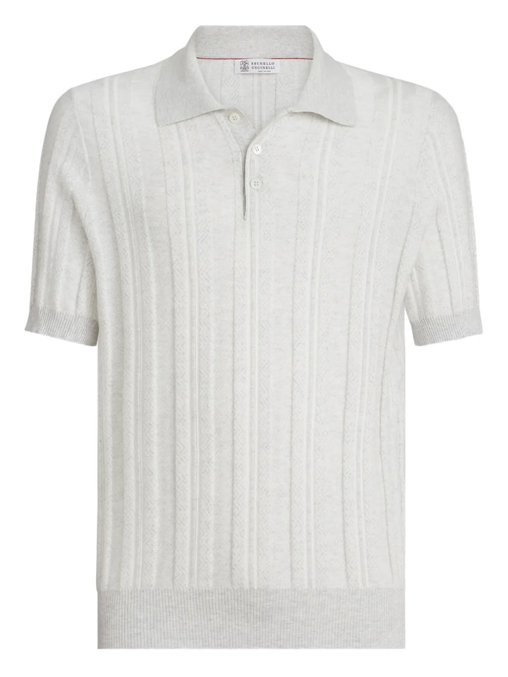 Brunello Cucinelli Polo - Nude & Neutrals | ad1d80f8b6a6048a58efcd02b98ec3931a787051
