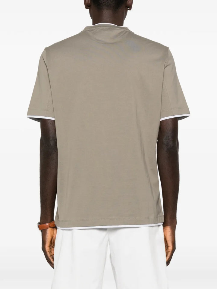 Brunello Cucinelli T-shirts - Verde | e9d6da7c8abffc8c9647d68a2f5d3c35985e13c3