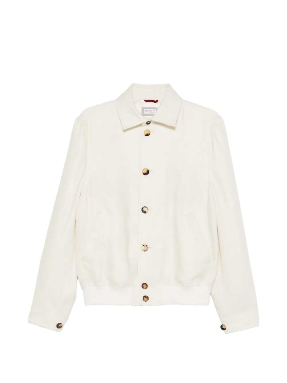 Brunello Cucinelli JACKET - Bianco | bbbdc9001614ab9f7e62cb2df5b1f2333fe0ff06
