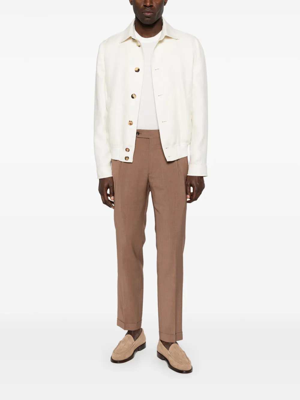Brunello Cucinelli JACKET - Bianco | f839705d09915fdecb4bc47000dce077a8d8759f