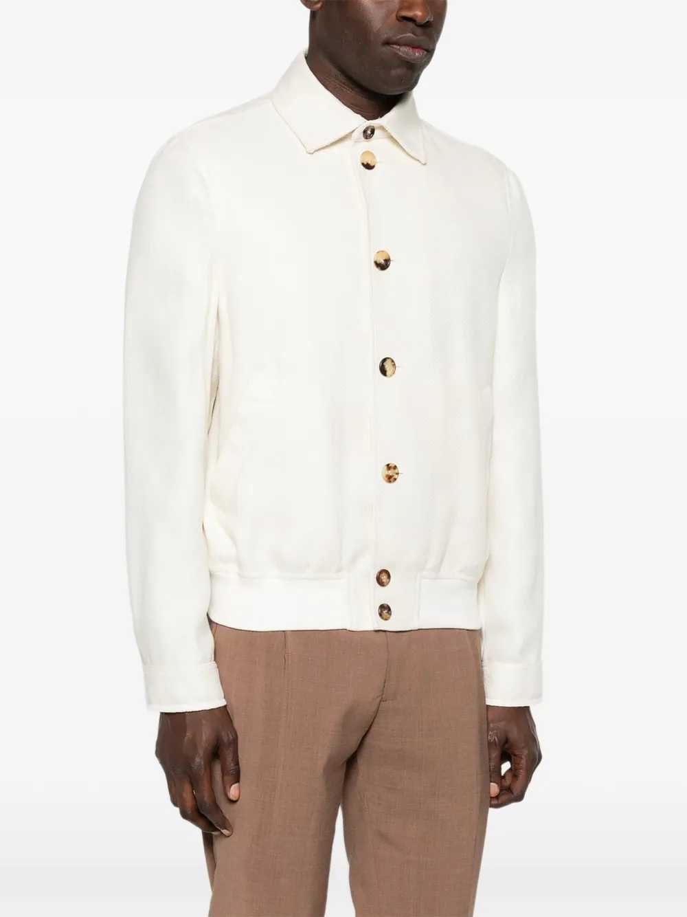 Brunello Cucinelli JACKET - Bianco | 33c581eff01c6799c3fa32fd1f4f024d9b300484