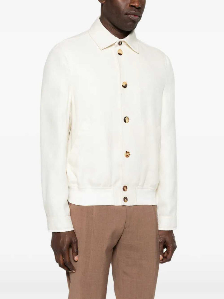 Brunello Cucinelli JACKET - Bianco | 33c581eff01c6799c3fa32fd1f4f024d9b300484