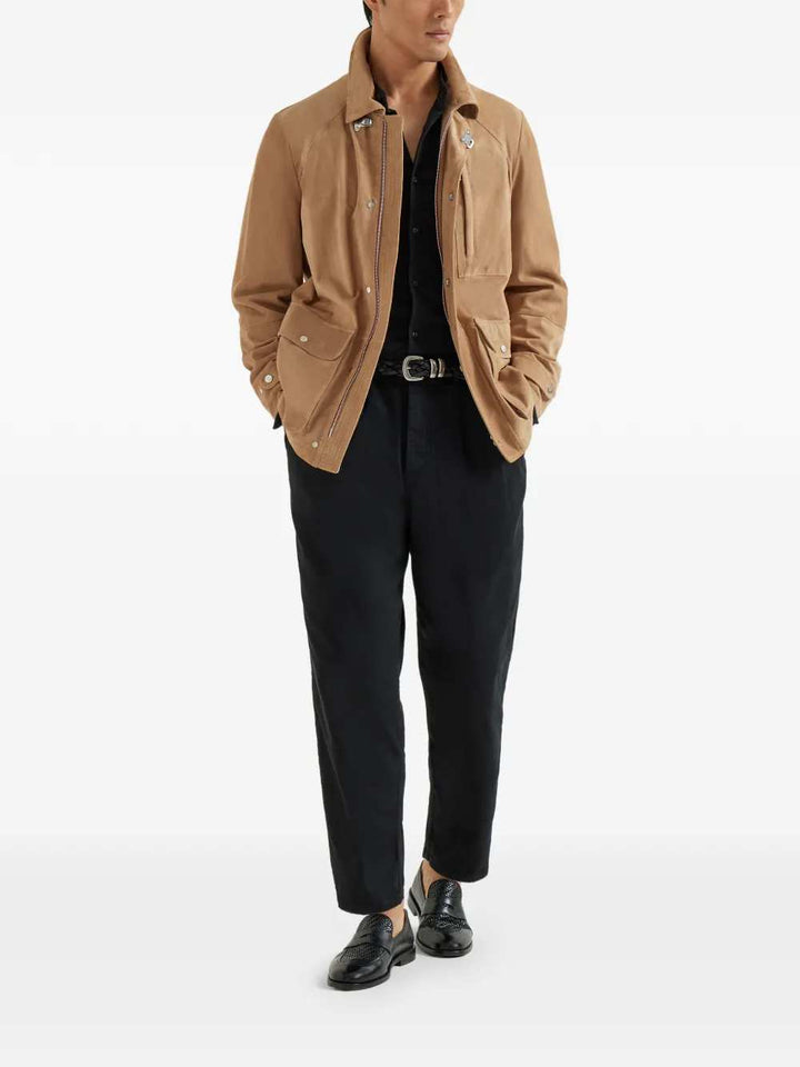 Brunello Cucinelli JACKET - Marrone | c7daa8493d6681b7d158d2b2fd63d8591d99f09a
