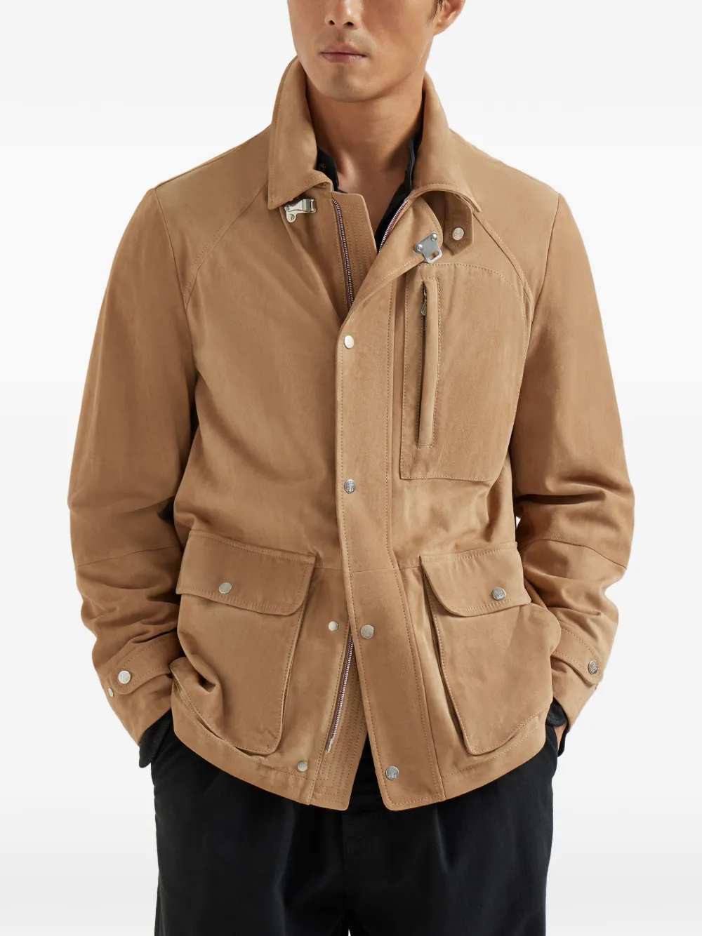 Brunello Cucinelli JACKET - Marrone | 4f183e33cf1ab8c168e27442c3514a92277b3952