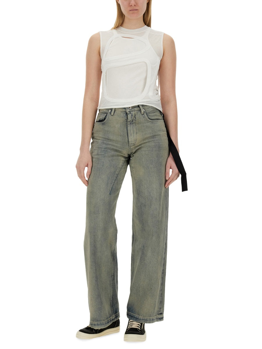 Rick Owens x Drkshdw Top - Bianco | Wanan Luxury