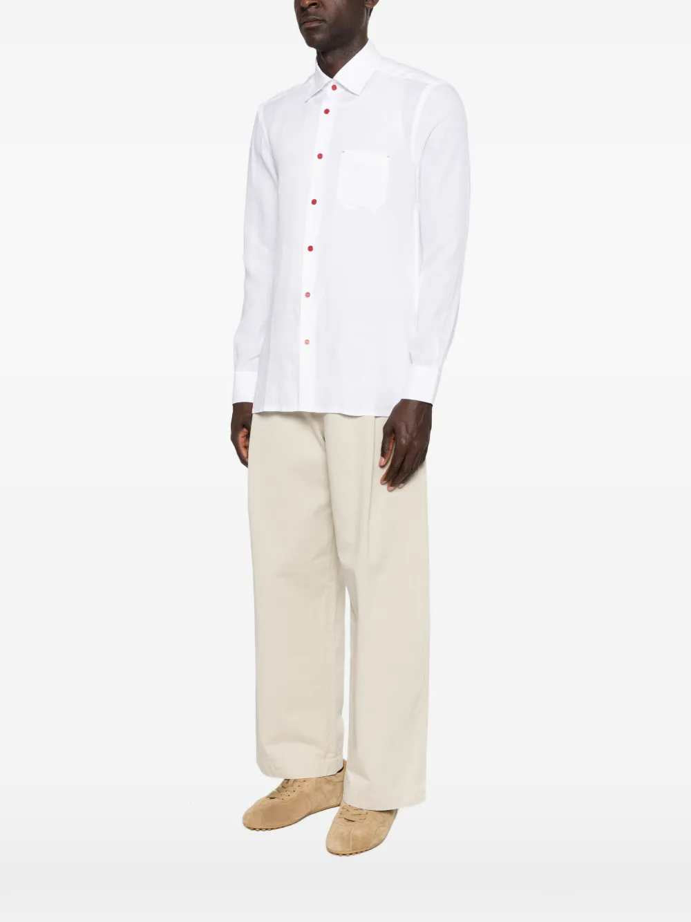 Kiton SHIRT - Bianco | a5f5d905d0fd295ddb35d31876089401e1d566a2