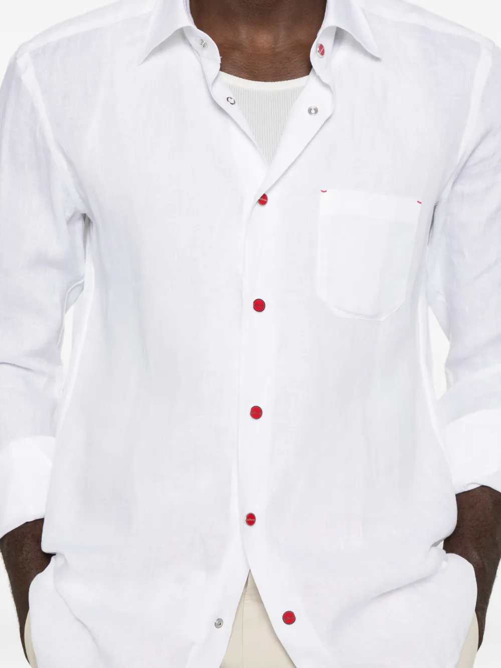 Kiton SHIRT - Bianco | 4e286b7c62b6b7f62538c9774522f6ebdaea2355