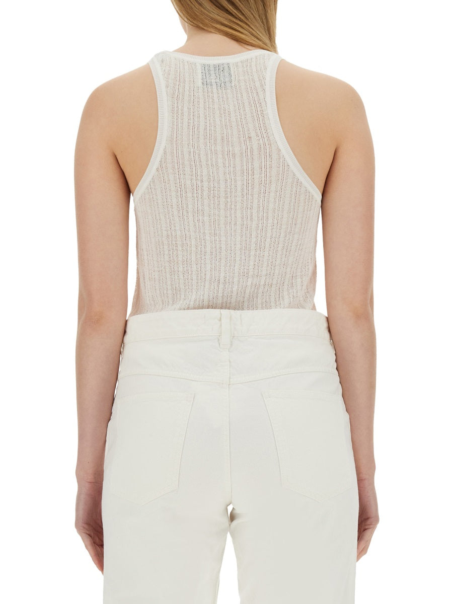 Isabel Marant Top - Bianco | Wanan Luxury