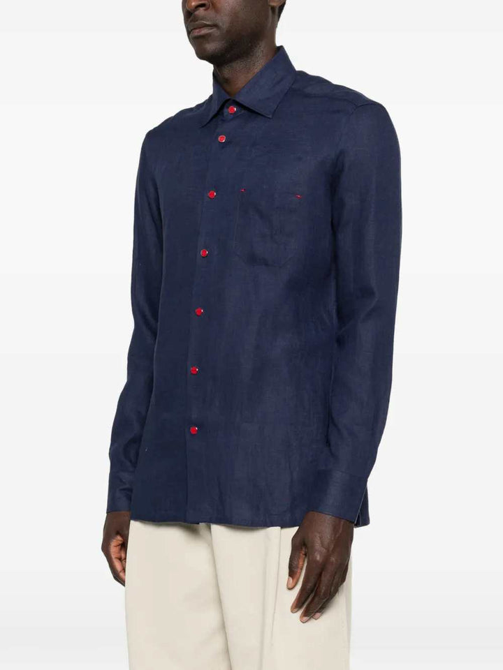 Kiton SHIRT - Blu | 0151fc795ea37b604a39faef004a9289dfa2e913