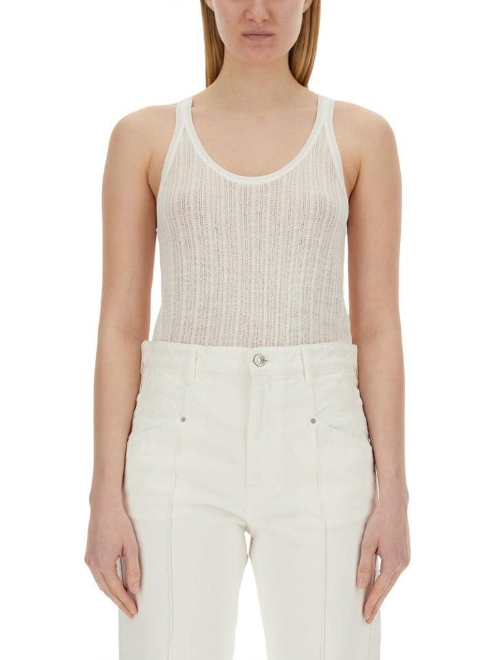 Isabel Marant Top - Bianco | Wanan Luxury