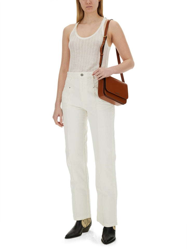 Isabel Marant Top - Bianco | Wanan Luxury