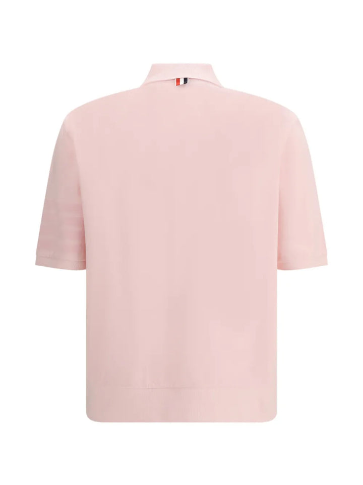 Thom Browne POLO - Pink & Purple | 74610405fdb119af1ea4972f4ce8b66d1765beed