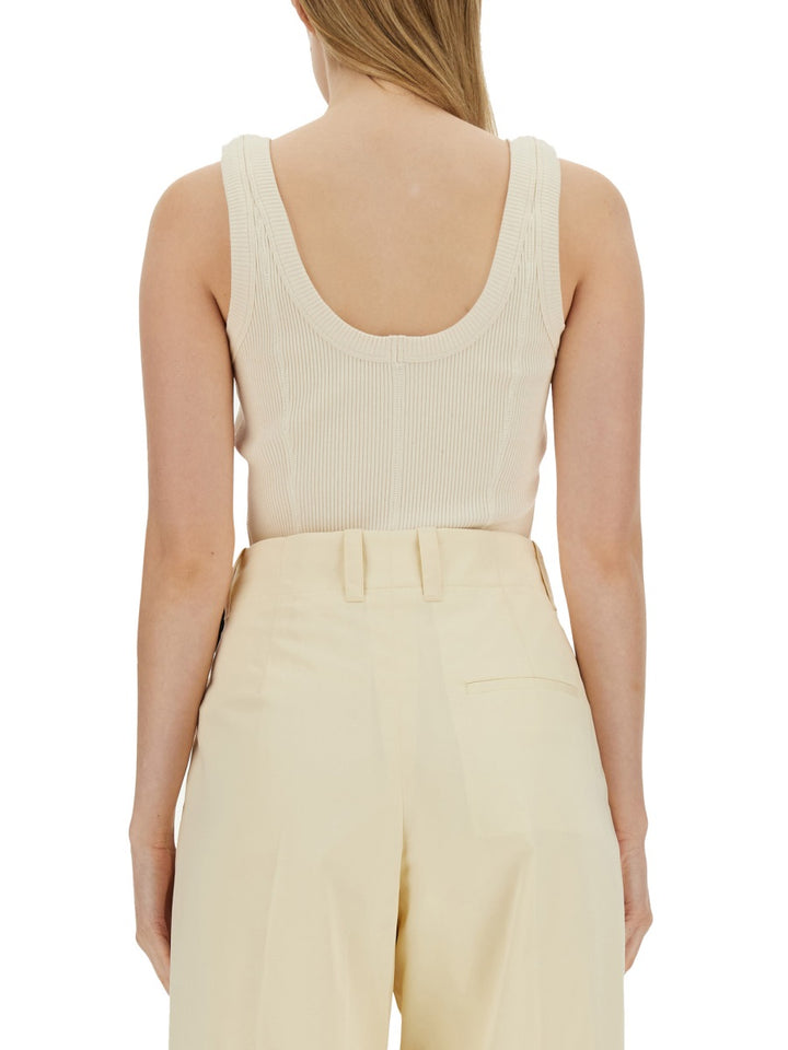 Bottega Veneta Top - Ivory | 9a74d3d8b11e6a6159d6574b2d0f3a2de716f6a4