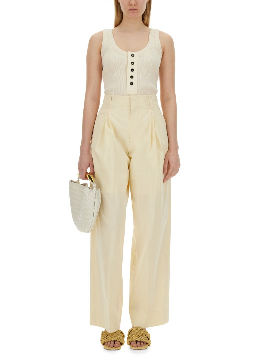 Bottega Veneta Top - Ivory | 20bb915f13b203d22d32991aac721c28274432ea