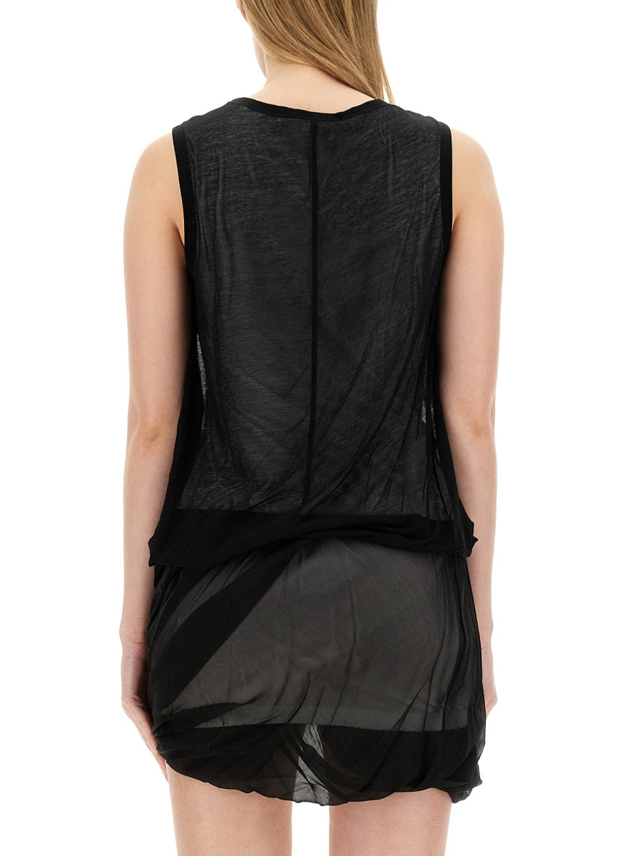 Helmut Lang Top - Nero | Wanan Luxury