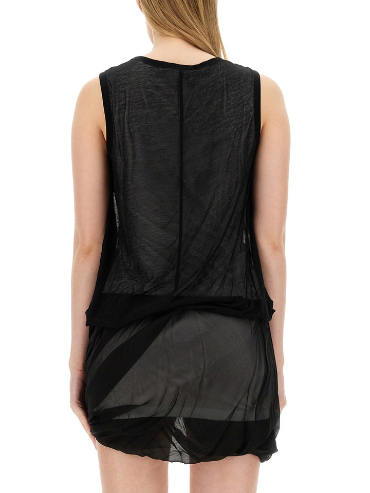 Helmut Lang Top - Nero | Wanan Luxury
