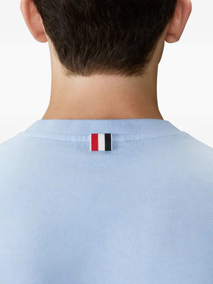 Thom Browne TSHIRT - Blu | a64a7a34f4e9e2b8fa0d76a330b41000f21d0c76