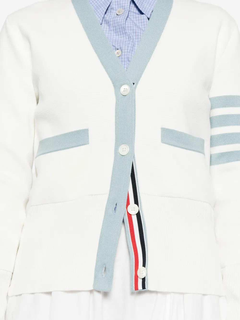 Thom Browne SWEATER - Bianco | e7cab72d5d013f01b72b53ad7f2258e1df0e657f