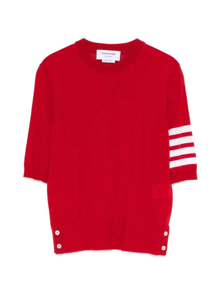 Thom Browne SWEATER - Rosso | 678d21e5bb10af7d81e963994c1407def6f97f9d