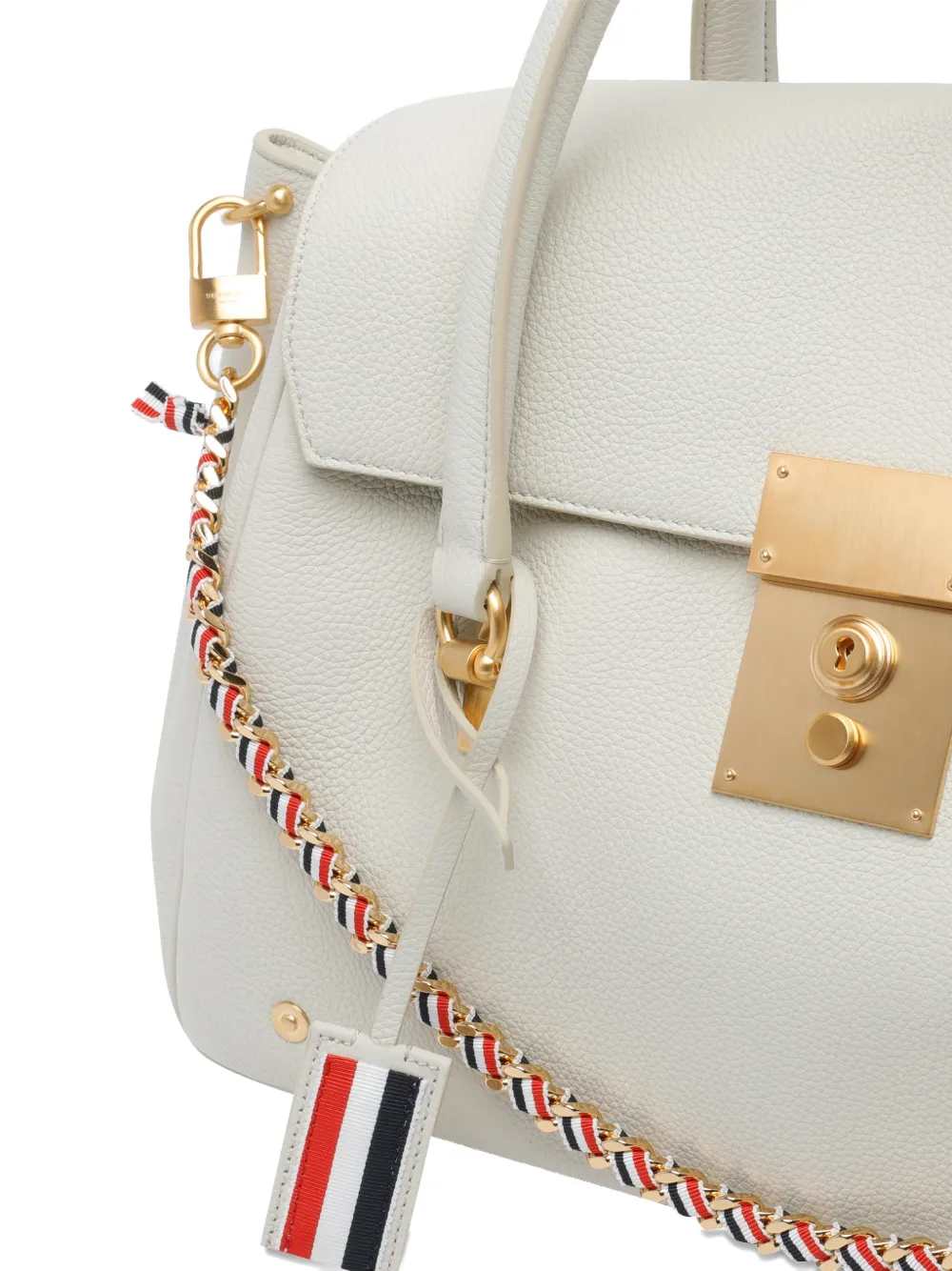 Thom Browne BAG - Bianco | b4b1b0cc31a2206e5c032f785caf95582aa77f0e