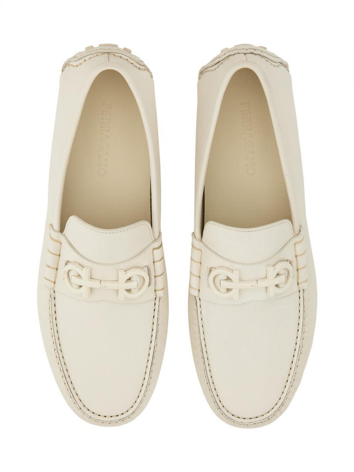 Ferragamo Mocassini - Bianco | Wanan Luxury