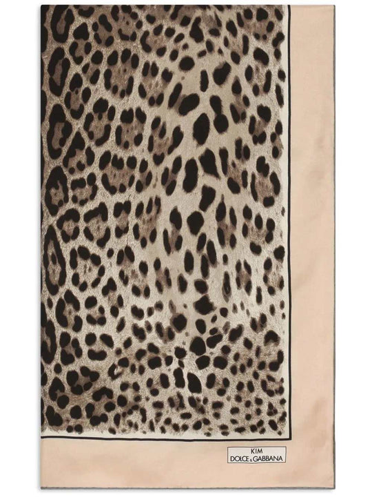 Sciarpa Kim Dolce&Gabbana Leopardata