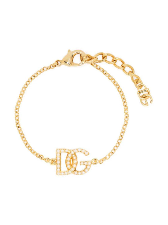 Bracciale A Catena Con Logo Dg