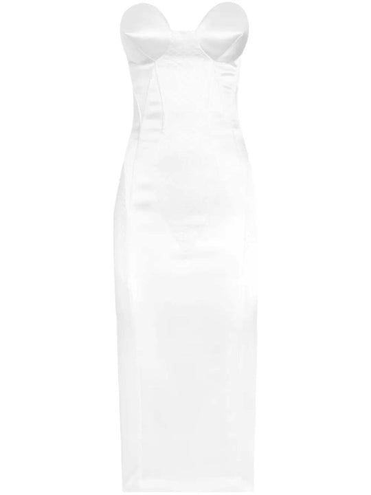 Abito Midi Con Corpetto