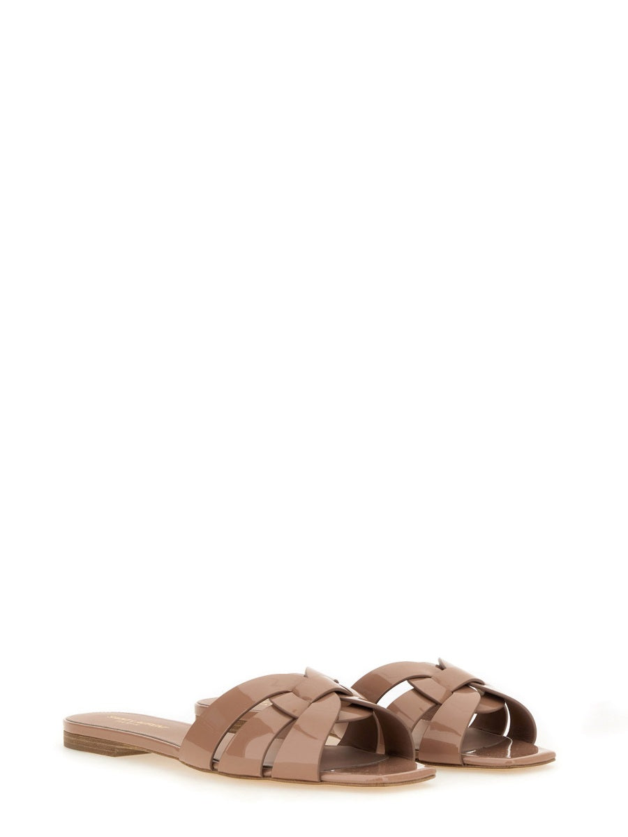 Saint Laurent Sandali - Beige | fe88ae8ecdca7ddff0d5e99fa4aa1ea18a3f7fee