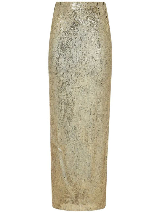 Gonna Lunga Con Paillettes