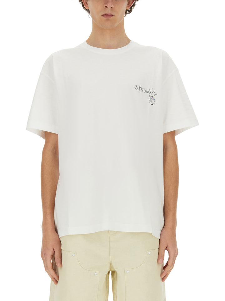 3.PARADIS T shirt - Bianco | Wanan Luxury