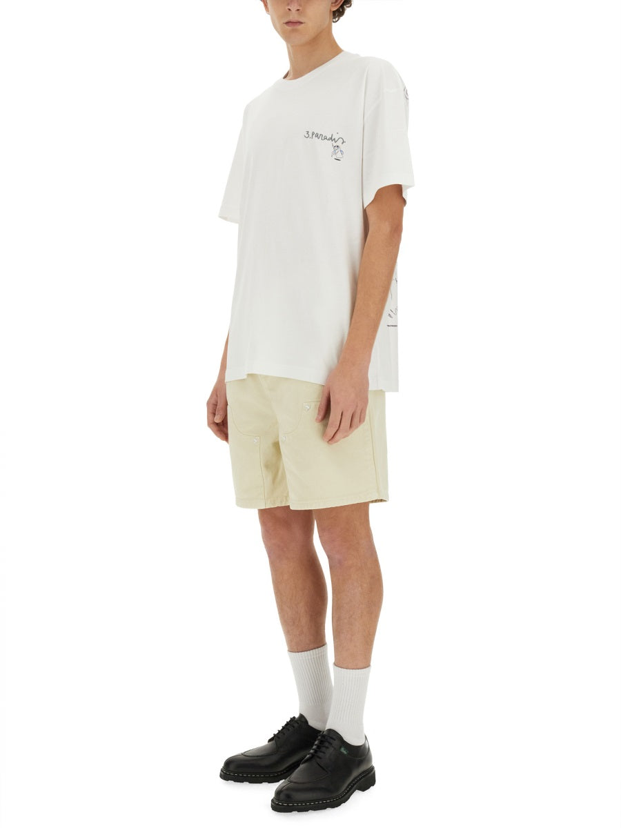 3.PARADIS T shirt - Bianco | Wanan Luxury