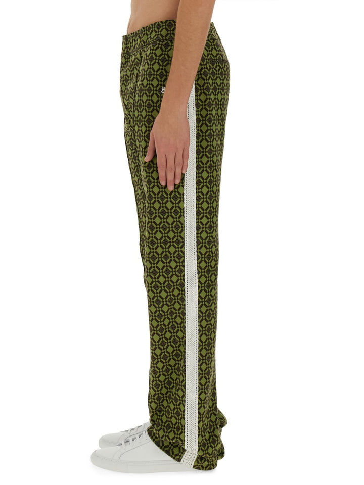 Wales Bonner Pantaloni - Verde | Wanan Luxury