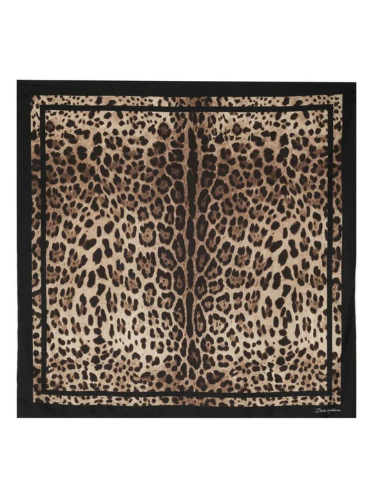 Foulard Leopardato